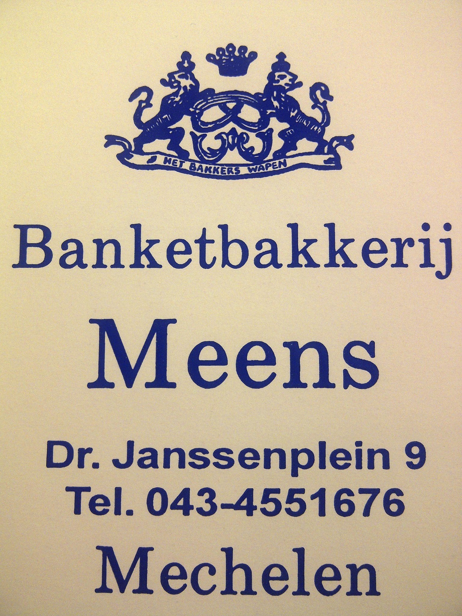Logo bakkerij Meens Mechelen Limburg